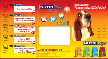 Nutriedge | Promotion Card Design
