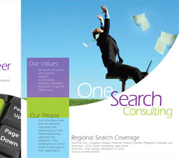 OneSearch | Corporate Brochure Design