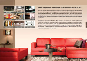 International Furniture Centre (IFC) | Graphic Design